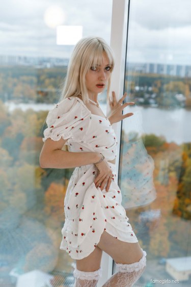 Paula At The Window 1