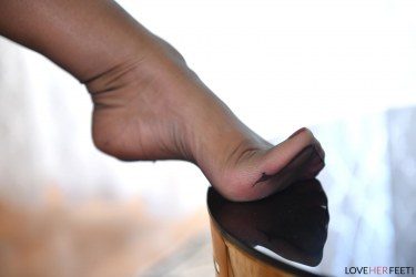 Joi Stockings Tease With Dani Jensen 9