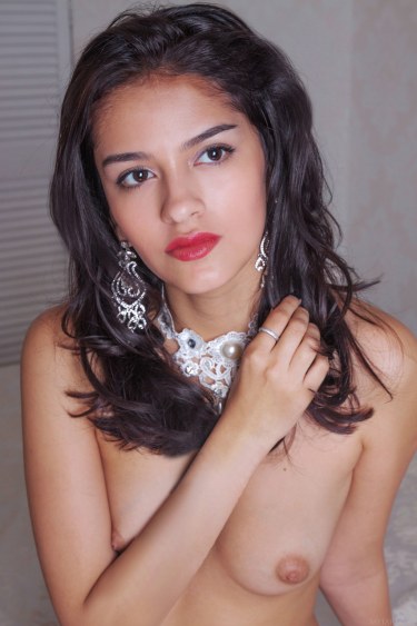 Beautiful Liron Teases On Bed 5