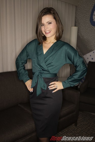 Dharma Jones In Lingerie And Stockings 1