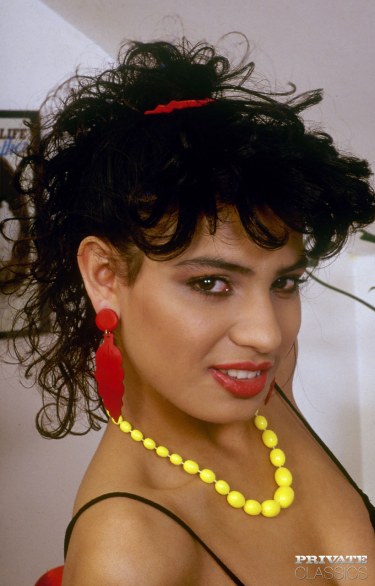 Vintage Babe In Black Lingerie 1