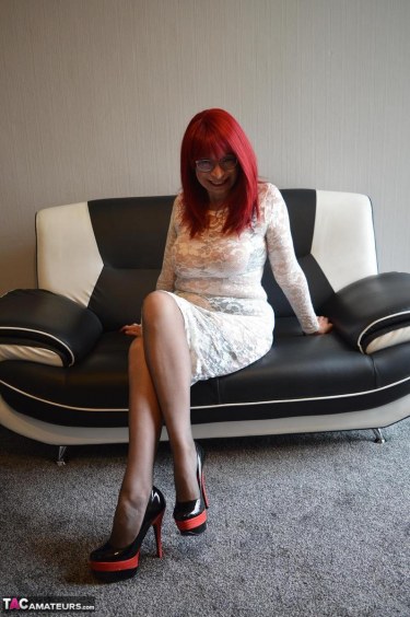 Barby Slut In See Through Dress 1