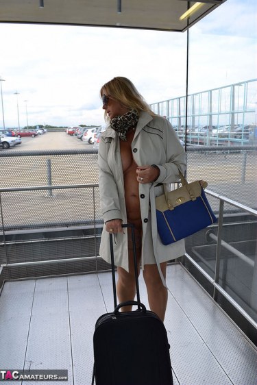 Chrissy In Nude To The Airport 10