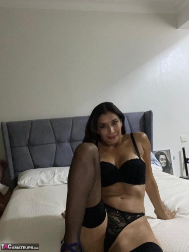 Sexy Black Lingerie Pov With Alina 1