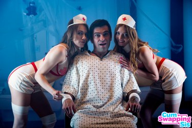 Escape And We Will Suck Your Dick For Halloween Featuring Myra Moans And Rose Caarter 3