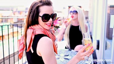 Two Rich Milfs Share A Stud 3