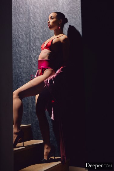 Alexis Tae In Nylons 2