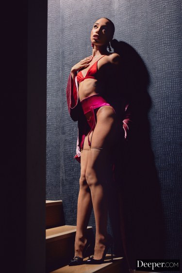 Alexis Tae In Nylons 6