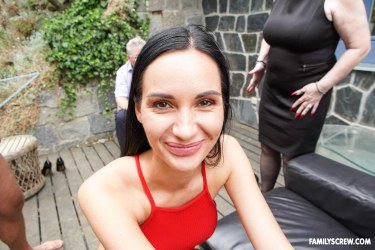 Step Grandmother Receives A Facial 15