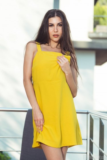 Anya Krey Gets Horny On The Balcony 2