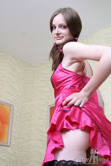 Julia Strips At Home 3