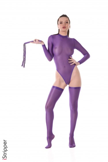 Toree In Violet Spanker 2