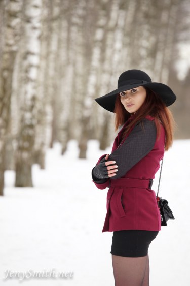 Jeny Smith In The Snow 12