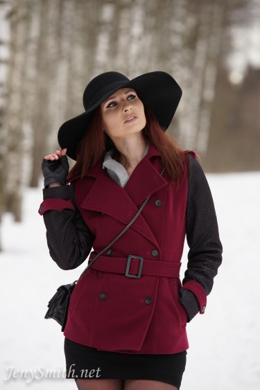 Jeny Smith In The Snow 13