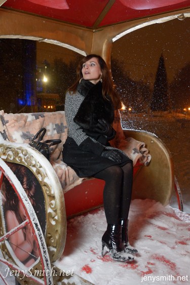 Russian Beauty Jeny Smith In The Snow 9