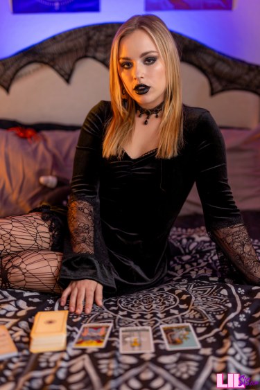 Goth Girl Put A Spell On Me Featuring Anna Claire Clouds And Jodie Johnson 2