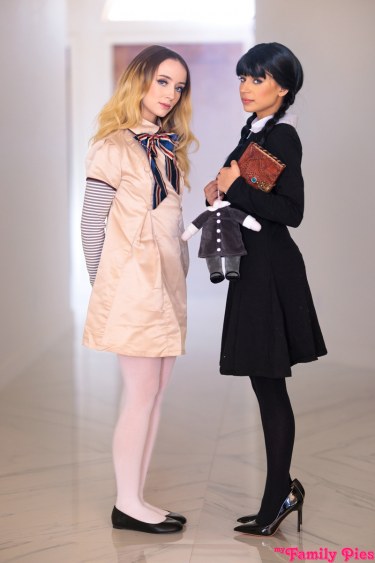 Megan Vs Wednesday Featuring Aria Valencia And Maria Kazi 1