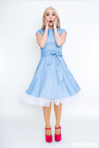 Aaliyah Love Takes Off Her Red Panties 1