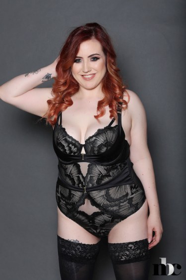 Freyja In Black Lingerie 7