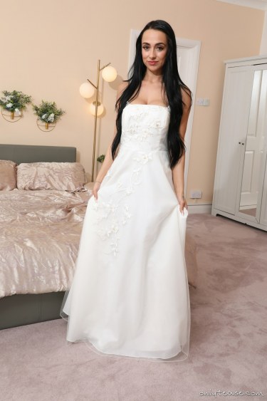 Megs Mitchell In Bride Outfit 1