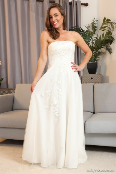 Melanie In Bride Outfit 1