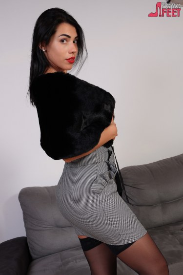 Petra In Skirt And Stockings 2