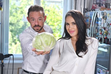 Cookery Show Host Alyssa Bounty Tempts Her Colleagues Into Dp Fucking 1
