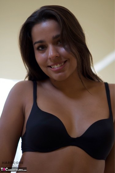 Alexandria In Classy Black Lingerie 11