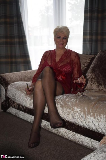 Bare Foot In Stockings 2