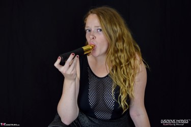 Rachel Rose Nylon Stockings And Vibrator 3