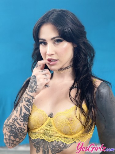 Demi Morgan Teases On Couch 5