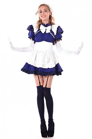 Frolicking In Blue With Kelly Collins