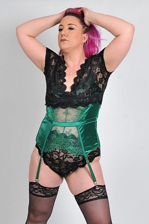 Sara Banks In Lingerie